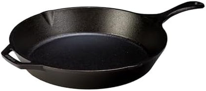 Lodge Pre-Seasoned Cast Iron Skillet, PFAS-Free, 13.25 Inches