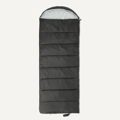 Amazon Basics Sleeping Bags for Adults, Camping Essentials, 3 Season Warm & Cool Weather