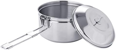 Fire-Maple Antarcti Camping Cook Pot Stainless Steel Camping Bowls, 1L