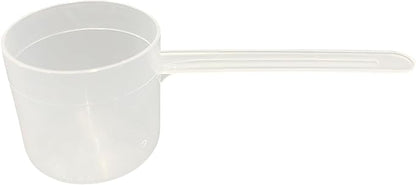 63 mL (63 CC | 2.13 Oz.) Long Handle Scoop for Measuring Coffee, Pet Food, Grains, Protein, Spices and Other Dry Goods (Pack of 100)