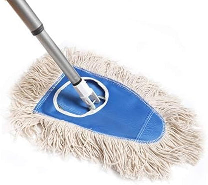 Fuller Brush Dry Mop with Adjustable Handle – Reusable Dust Mop for Hardwood, Tile, and Laminate