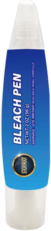 Bleach Pen Gel,Bleach Pen for Clothing,Stain Remover Pen,Travel Size Toiletries,Travel Essentials,Travel Accessories,Lnstantly Remove Stains