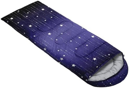 QOOMO Camping Sleeping Bags,3 Season Warm & Cool Weather,Lightweight,Waterproof Sleeping Bags for Adults & Kids,Traveling,and Outdoors,Camping Gear Equipment