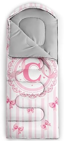 QOOMO Camping Sleeping Bags,3 Season Warm & Cool Weather,Lightweight,Waterproof Sleeping Bags for Adults & Kids,Traveling,and Outdoors,Camping Gear Equipment