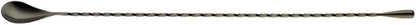 Barfly Bar Spoon, Teardrop End 15 3/4" (40.0 Cm), Gun Metal Black