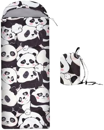 Kids Sleeping Bag for Camping, Lightweight 3 Season Cold Weather Warm Bag