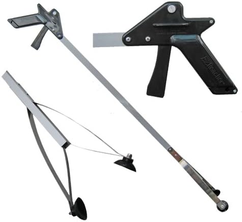 ArcMate EZ Reacher - Heavy Duty Grab-It Reaching Tool - Grabber Reacher with 4.5 Inch Jaws, Can Lift a Dime to 8 lb. Brick, Lightweight, Sturdy, Ideal for Commercial, Maintenance, Seniors, 32" (32S)