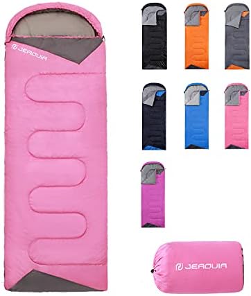 Sleeping Bags for Adults Backpacking Lightweight Waterproof- Cold Weather Sleeping Bag for Girls Boys Mens for Warm Camping Hiking Outdoor Travel Hunting with Compression Bags