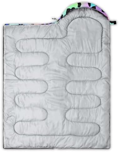 Axolotl Unicorn Sleeping Bag for Kids Boys Girls–Lightweight Warm Cold Weather Sleeping Bags,Waterproof Portable Sleeping Bag with Compression Sack for Camping Backpacking Outdoor Indoor