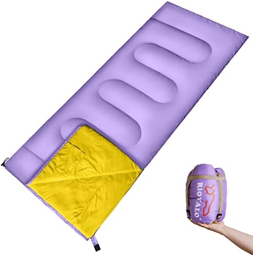 Compact Lightweight Sleeping Bags for Adults, Warm Weather Camping