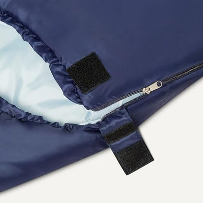 Amazon Basics Sleeping Bags for Adults, Camping Essentials, 3 Season Warm & Cool Weather