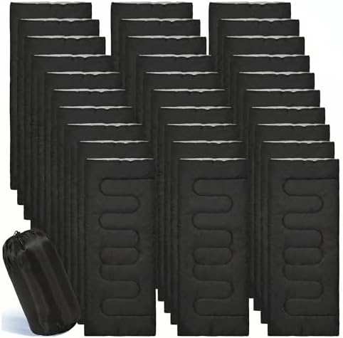 Peryiter 20 Pcs 20 Pcs/1 Pcs Sleeping Bags Bulk Waterproof Camping