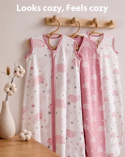 Baby Sleep Sack 18-24 Months 0.5 Tog Soft Sleeping Bag 100% Cotton