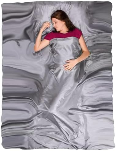 The Friendly Swede Sleeping Bag Liner, Adult Sleep Sack for Hotels, 3 Sizes