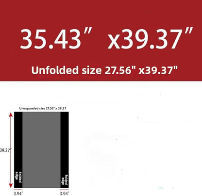 38 gallon heavy duty trash bags, 35.4 inches x 39.37 inches, black, extra strong construction & yard bags for commercial, industrial, garden waste, leakproof & puncture resistant(30 pieces)