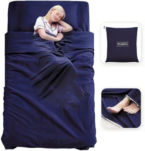 Sleeping Bag Liner, Compact Travel Sheets for Hotel Hostel