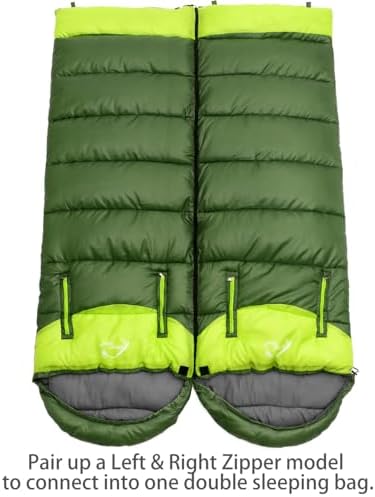 Wind Tour 3 Season Lightweight Waterproof Sleeping Bag Indoor & Outdoor for Hiking Backpacking Camping Traveling
