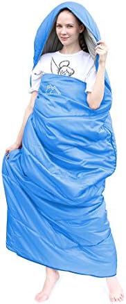 XL Size Upgraded Version of Camping Sleeping Bag 4 Seasons Warm and Cool, Lighter Weight, Adults and Children Can Use Waterproof Camping Bag, Travel and Outdoor Activities