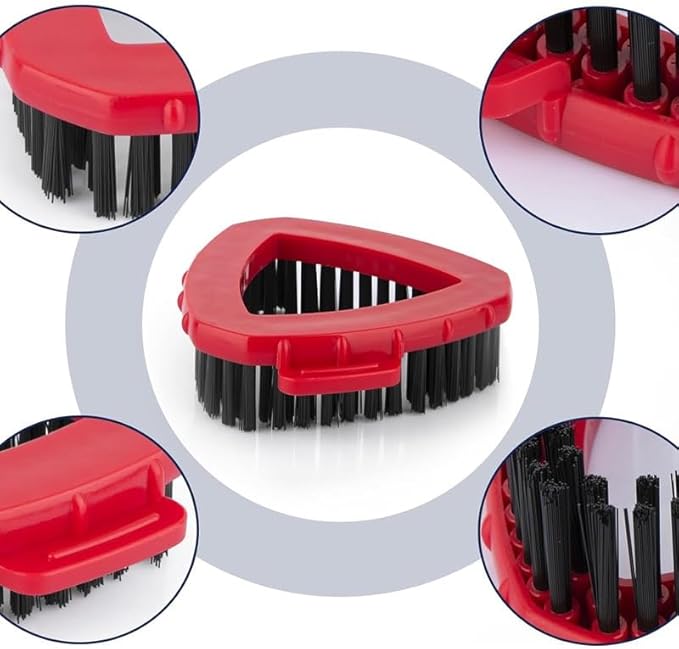 6 Pack Spin mop Replacement Head, Spin mop Scrub Brush,Microfiber Mop Refills, Easy to Replace,for Bathroom,Kitchen,Tub and Tile,Easy Cleaning,Suitable for Ocedar RinseClean 2-Tank System Spin Mop (G)