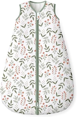Yoofoss Baby Sleep Sack 18-24 Month 1.5TOG 100% Organic Cotton 2-Way Zipper