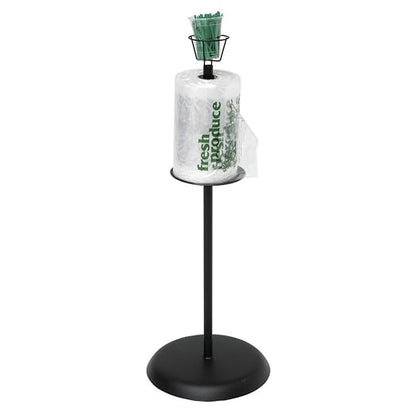 HUBERT Floor Standing Bag Dispenser Holder