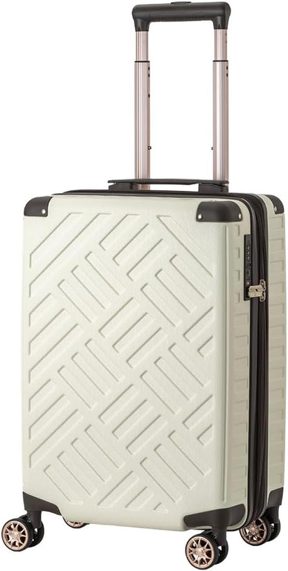 LEGEND WALKER DECK Hardside Expandable Luggage, 22 inch, Carry-on, Ivory, 5514-49-IV