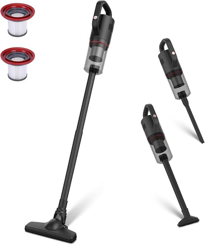 Cordless Vacuum Cleaner Lightweight Hand-held Stick Vacuum Small Vacuum for Hard Floor Car Pet Hair BW118