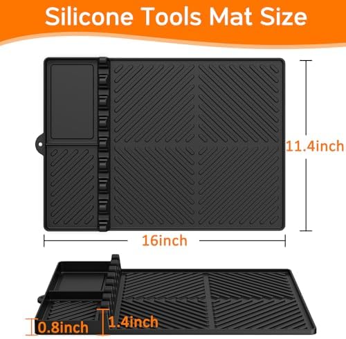 Find law Silicone Tools Mat for Griddle & Kitchen Countertop
