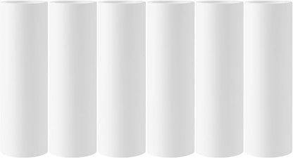 8 inch Large Surface Lint Roller Refills for Scotch-Brite 50% Stickier 8" Wide Lint Roller Replacement Refills for Pet Hair Extra Sticky 60 Sheets per Refill Pack of 6 Total 360 Sheets