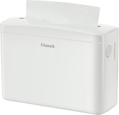 Countertop Paper Towel Dispenser Universal Fit for Multifold, Z-Fold Trifold Hand Towels, Commercial Napkin Dispenser for Bathroom Home Kitchen Toilet ABS Paper Towel Holder, White