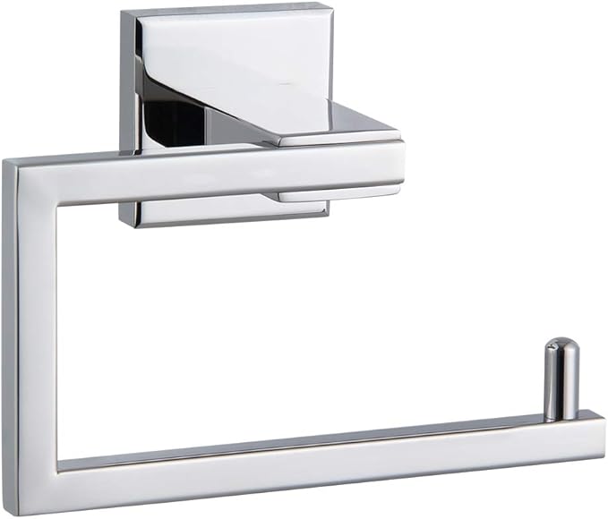 Bathroom Toilet Paper Holder SUS304 Stainless Steel Kitchen Washroom Tissue Roll Dispenser Wall Mounted Rustfree 5-inch TP Holder Polished Finish