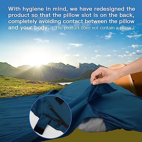 JAICOM Sleeping Bag Liner, Travel Sheets Ultralight Summer Sleeping Bag