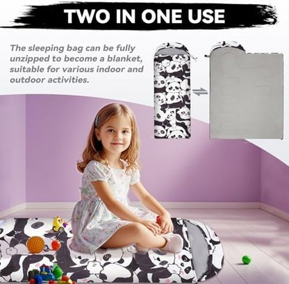 Kids Sleeping Bag for Camping, Lightweight 3 Season Cold Weather Warm Bag