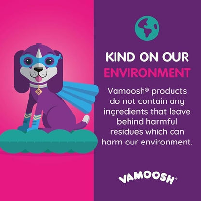 Vamoosh 6-in-1 Washing Machine Cleaner | Dissolves Pet Hair | Prevents Blockage | Grapefruit Scent | Removes Limescale | Deep Clean | Eliminates Odor | Descales | 150g (Pack of 6)