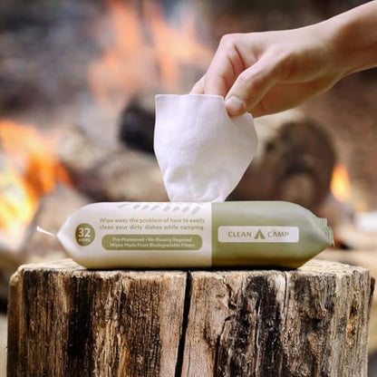 Dish Wipes | A Soap-and-Water Alternative (Pack of 3)