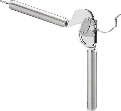 Rösle 12895 Stainless Steel Garlic & Ginger Press with Scraper for Effortless Mincing with Easy Cleanup, 13-inch