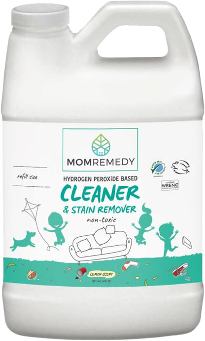 MOMREMEDY Hydrogen Peroxide All Purpose Cleaning Spray | Multipurpose Home Cleaner | Fabric and Laundry Stain Remover | All Surface Kitchen and Bathroom | Non Toxic