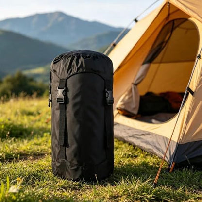 Compression Sack, Compression Stuff Sack, Water-Resistant & Ultralight Sleeping Bag Stuff Sack - Space Saving Gear for Camping, Hiking
