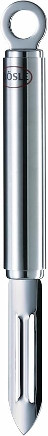 Rosle Stainless Steel Round-Handle Peeler, 7.3-inch