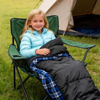 100% Cotton Flannel XXL 3-4 Season Sleeping Bags for Adults