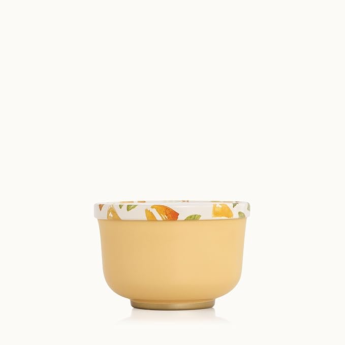 Thymes Scented Candles for Women & Men – Tin with Lid – Luxury Home Decor – Citrus Candle with Notes of Mandarin Oil, Coriander, Grapefruit, Lemon Balm & Green Ivy (Mandarin Coriander, 6.5 oz)