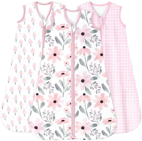 Yoofoss Baby Sleep Sack 12-18 Month 0.5TOG 100% Organic Cotton 2-Way Zipper