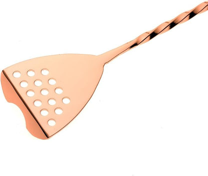 Barfly Bar Spoon, Strainer End 15 3/4" (40 cm), Copper