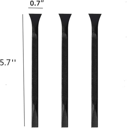 Tpyx Scraper Small Plastic Scraper Tool, Multi-Purpose Scraper Non-Scratch Cleaning Tool, Used in Narrow Spaces and Gaps, Perfect for Removing Oil Stains, Labels, Food, Dirt, Paint, Etc. (6pcs)