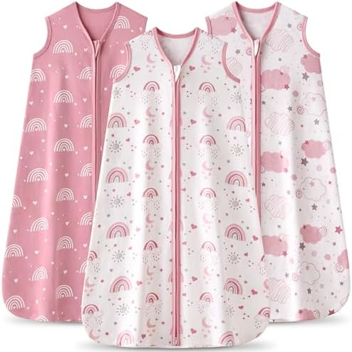 Baby Sleep Sack 18-24 Months 0.5 Tog Soft Sleeping Bag 100% Cotton