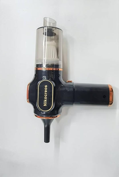 Portable Car Vacuum Cordless Mini Handheld Vacuums Cleaner High Power with LCD Display and Multi-Nozzles, Hand held Cleaners for Car, Home, Office, Sofa, Pet Hair,Keyboard (Black)
