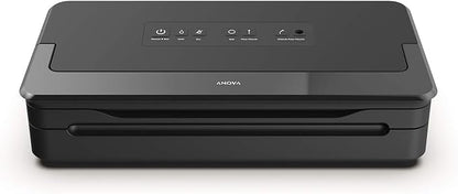 Anova Culinary Precision Vacuum Sealer Pro, Includes Large Bag Roll (19ft), Wet & Dry Dual Food Vacuum Sealer Machine for Sous Vide and Long-Term Storage, 2-Year Warranty