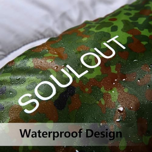 SOULOUT 3-4 Season Sleeping Bag for Adults & Teens - Camping