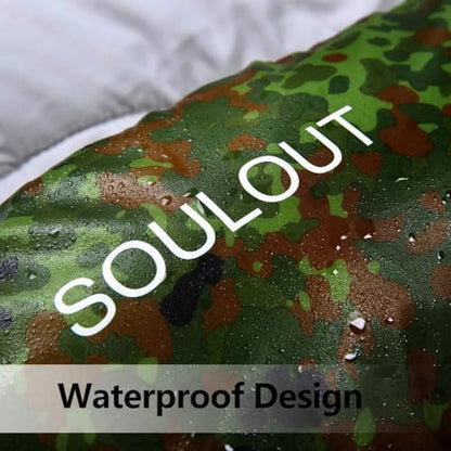 SOULOUT 3-4 Season Sleeping Bag for Adults & Teens - Camping