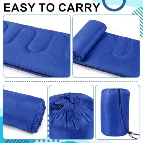 Junkin 12/36 Pcs Camping Sleeping Bags for Adult